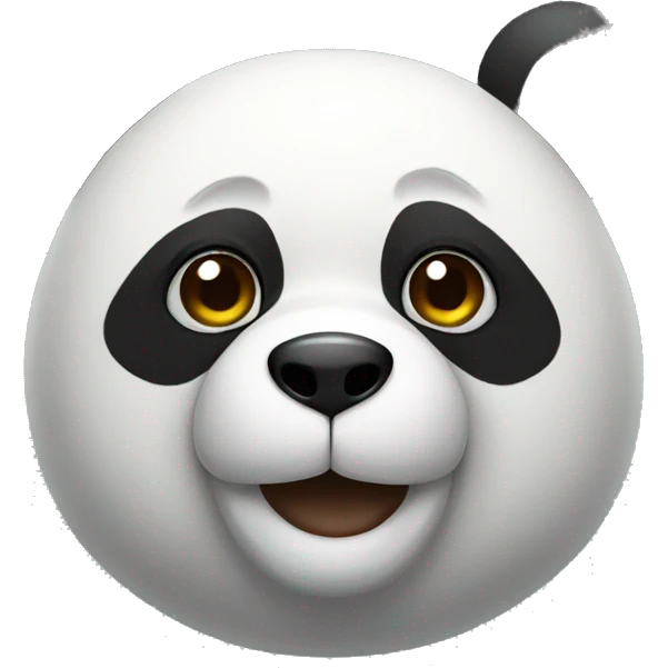 Cool panda emoji
