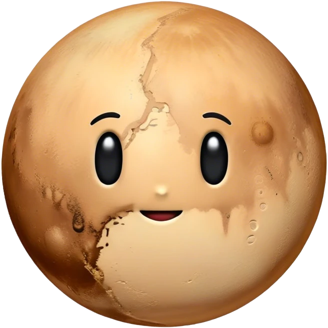 Planet Pluto emoji