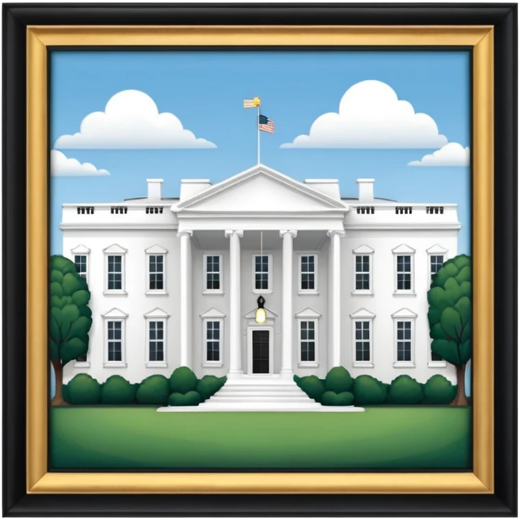 the white house emoji
