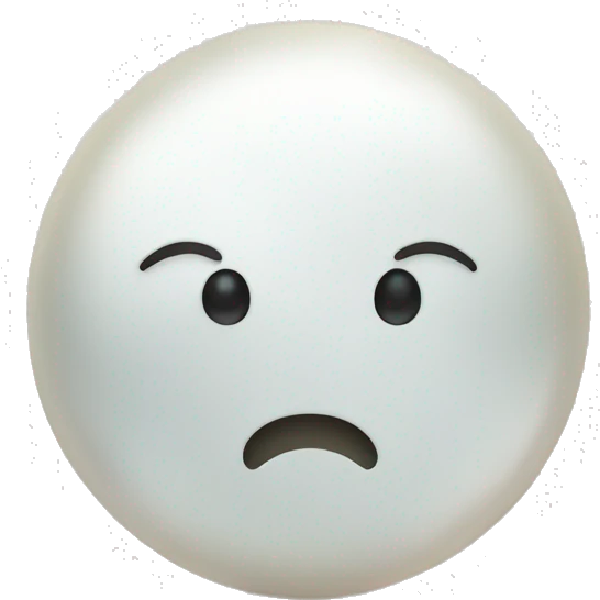White Pearl stone emoji