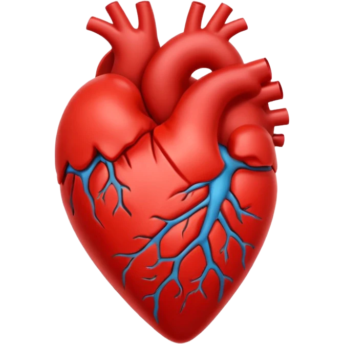 red beating heart emoji