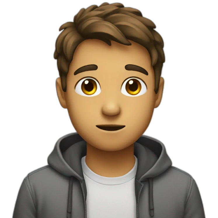Shy emoji