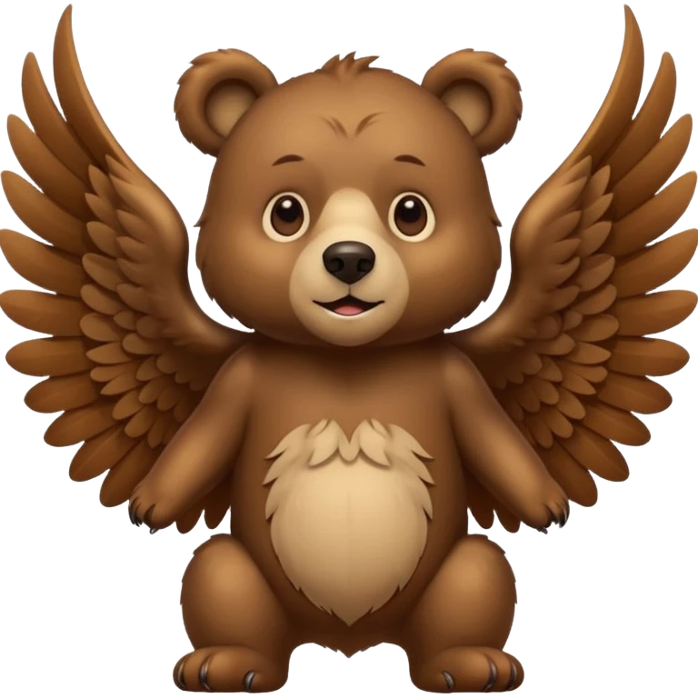 bear with wings emoji