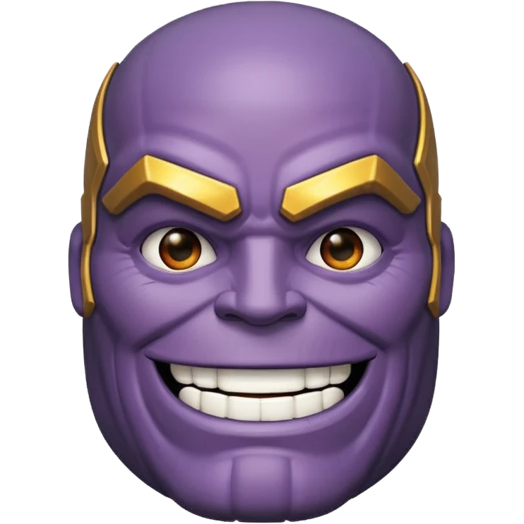 thanos zesty smile emoji