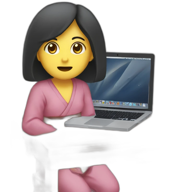 kurenai-yuhi-with-a-macbook emoji