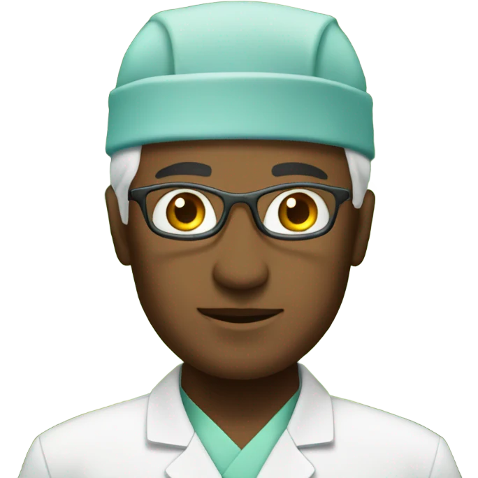 Neurosurgeon in garden emoji