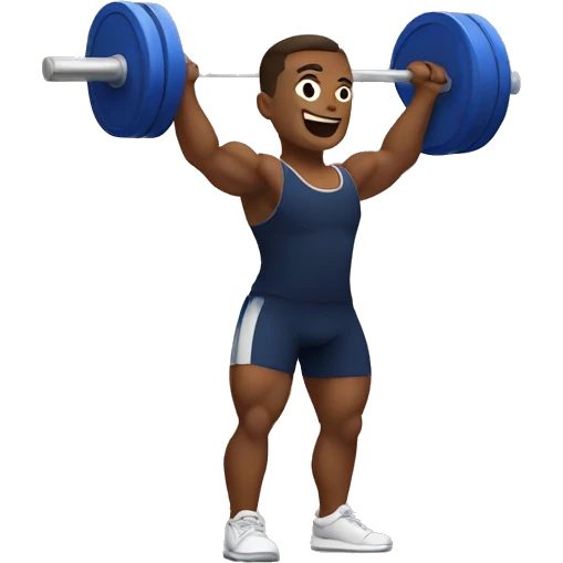 Weightlifting emoji