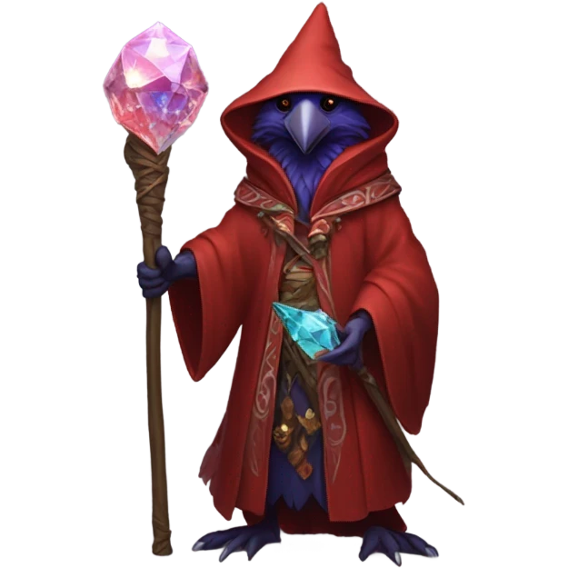 red kenku mage emoji