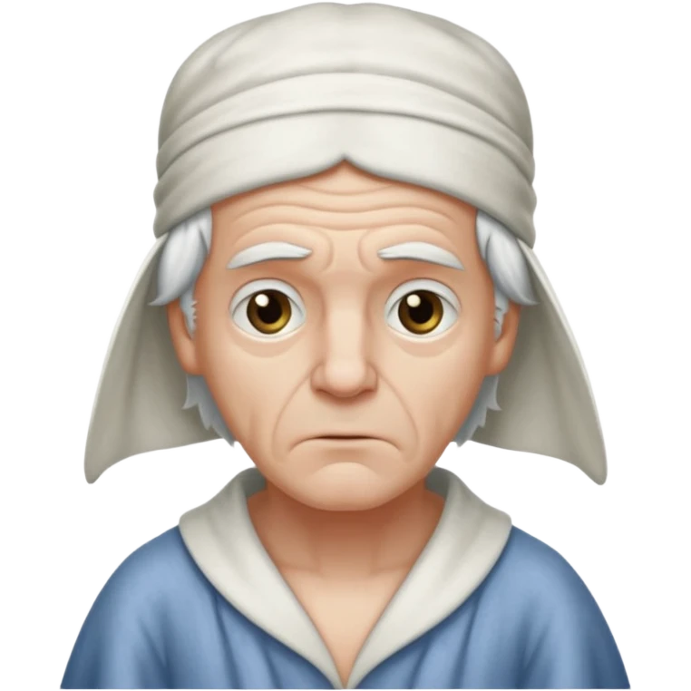 scrooge with frown emoji