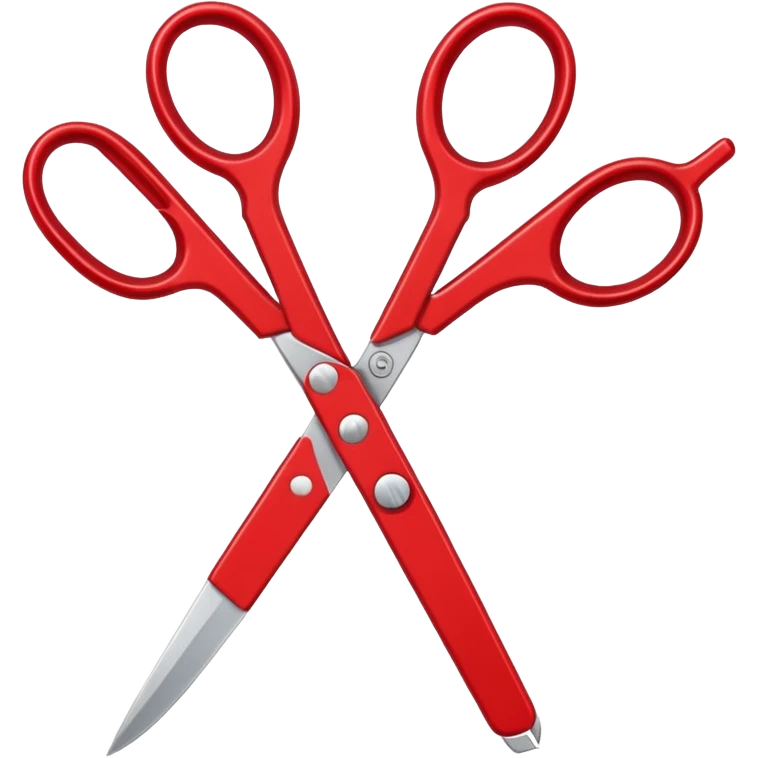 red scissors emoji
