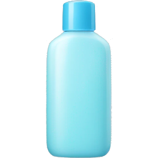 Light blue Lotion bottle emoji