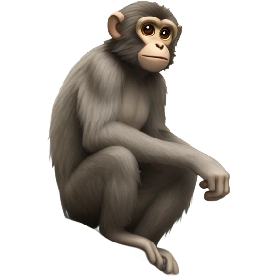 Mountain monkey emoji