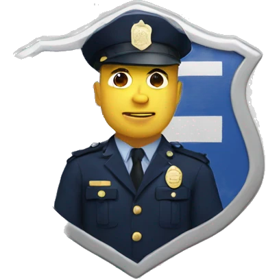 police-badge emoji