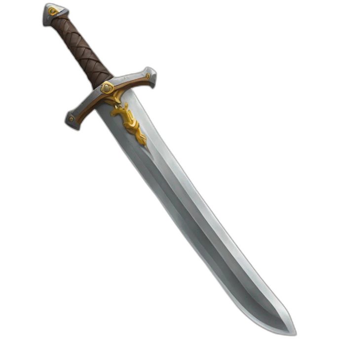 Zweihander greatsword emoji
