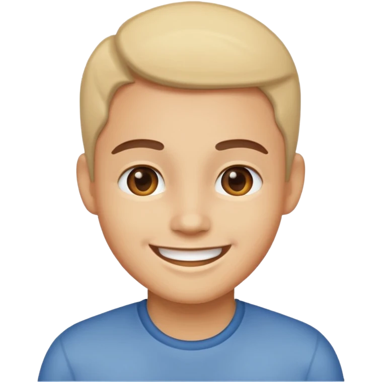 Super happy emoji