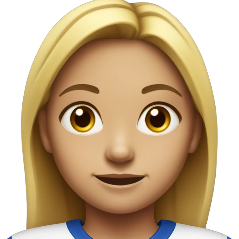 girl in jersey emoji