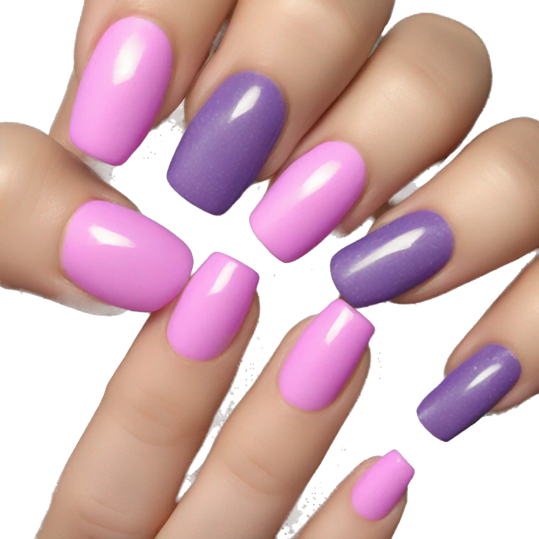 Acrylic nails emoji