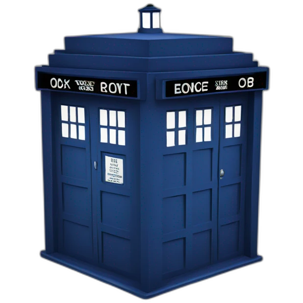Tardis emoji