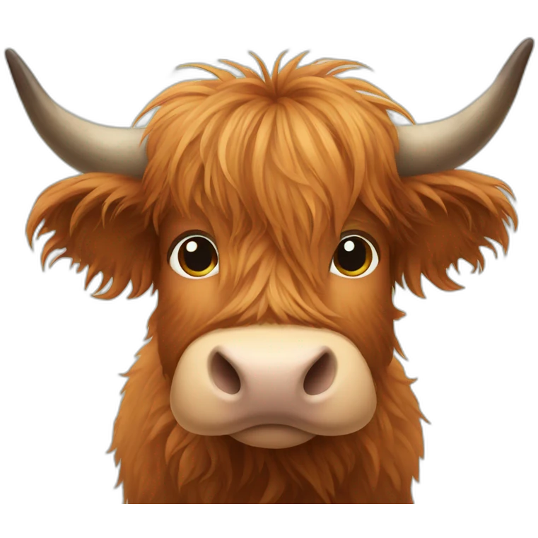 Highland Cow emoji