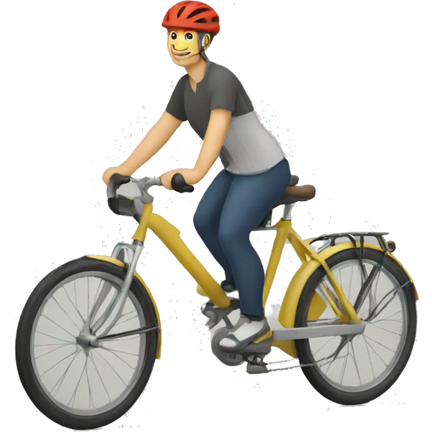 zug fahrrad pendler emoji