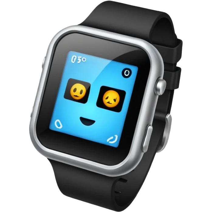 old digital watch emoji