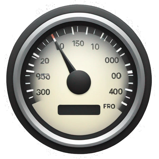 speedometer emoji