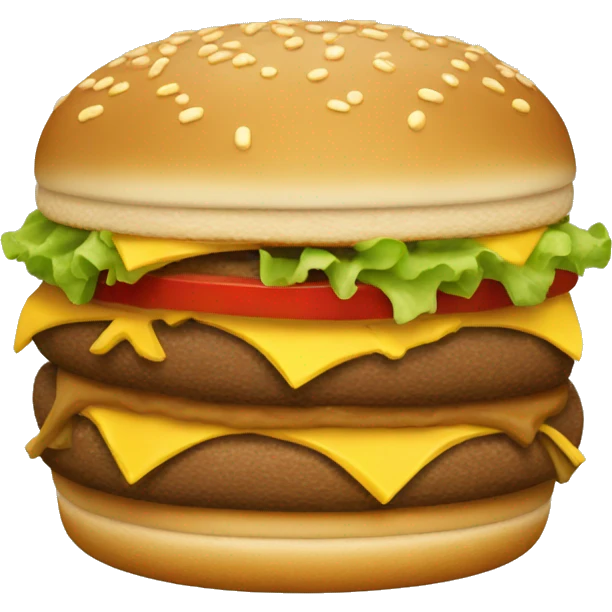 Big mac emoji
