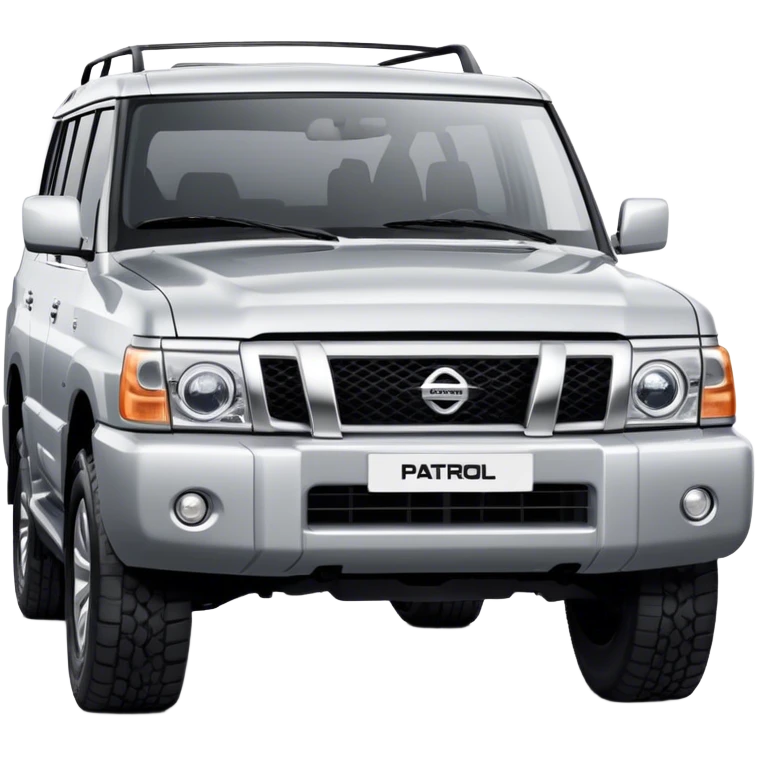 Nissan Patrol - Nissan (Model Year: 2022) (Iconic colour: Silver) emoji