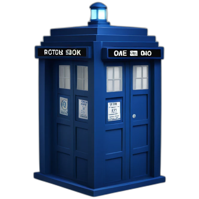 Tardis emoji