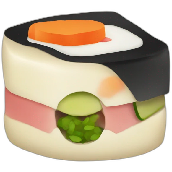 menu sushi emoji