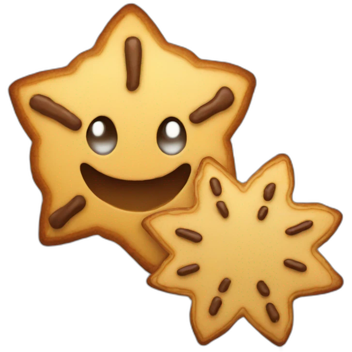  snowflake and pancake emoji