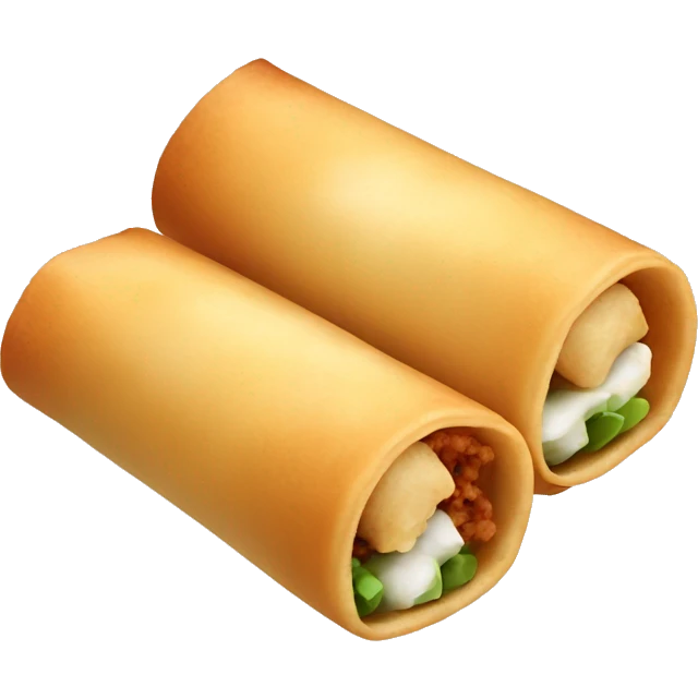 Spring roll  lumpia emoji