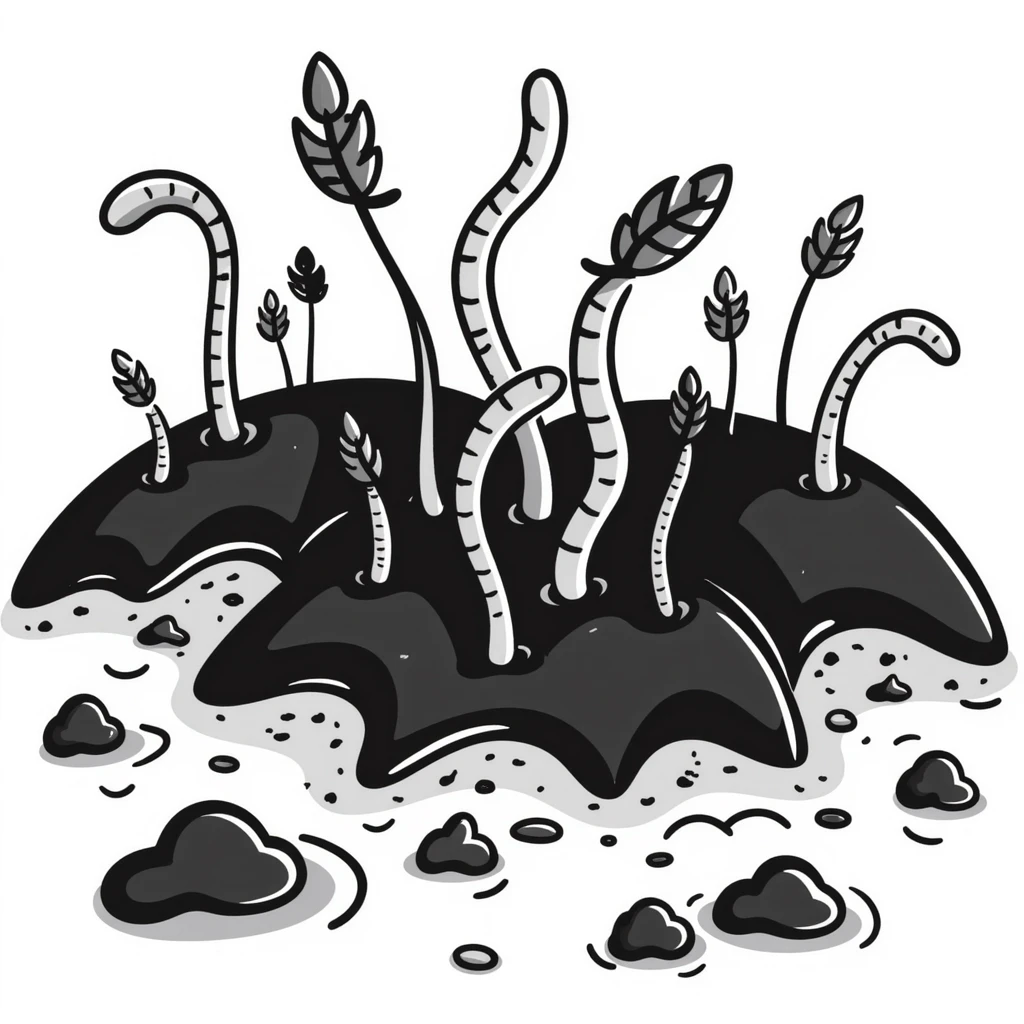 wet soil emoji