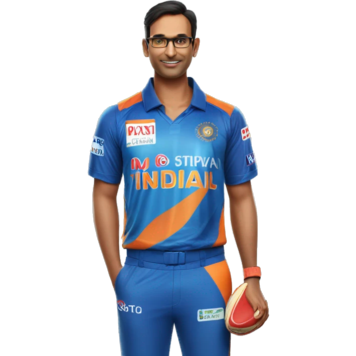 Ipl mi Jersey number 45 name shivraj  emoji