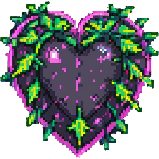 pink heart with thorns emoji