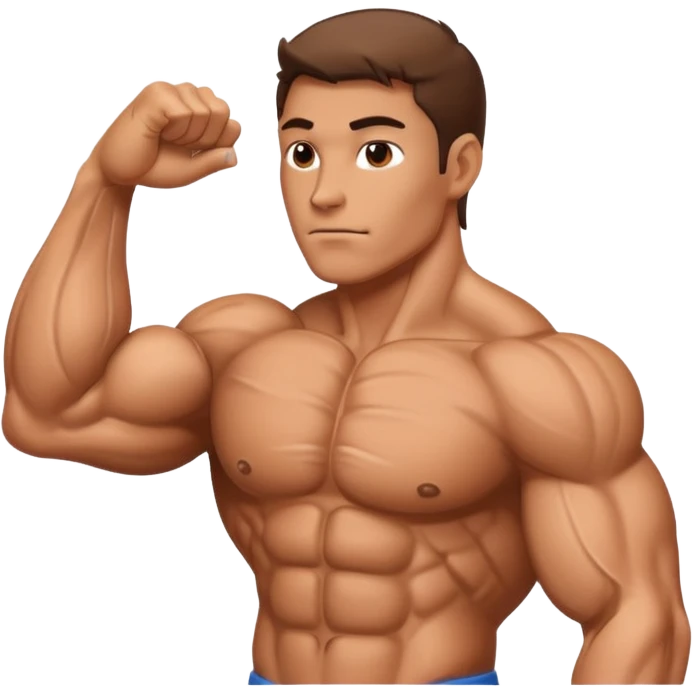big muscular arm emoji