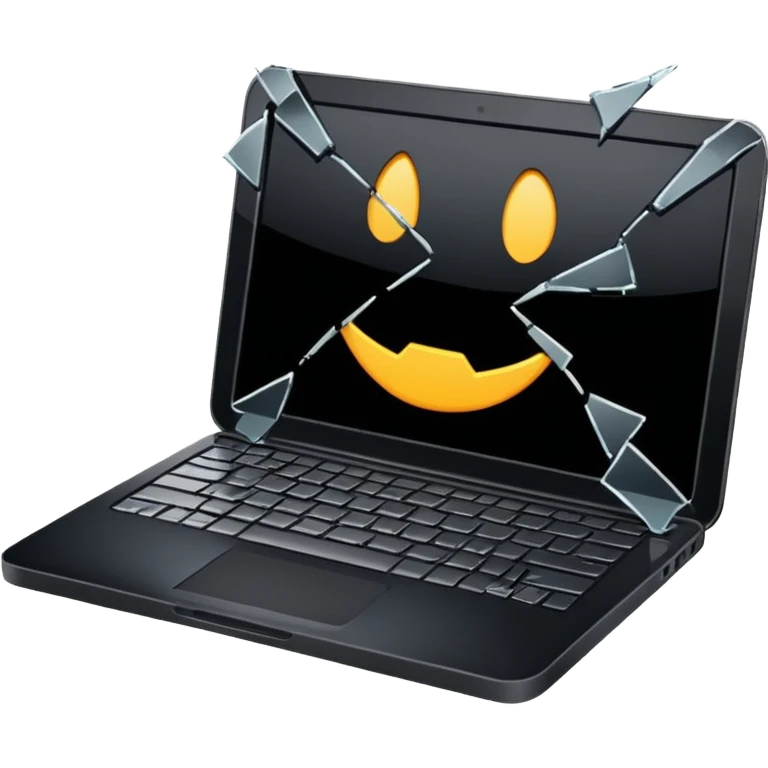 Throw laptop out of building emoji