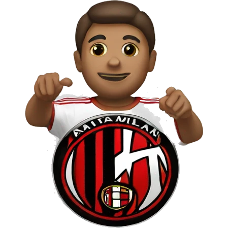 ac milan stemma emoji