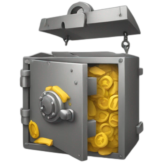 safe full of precious things emoji