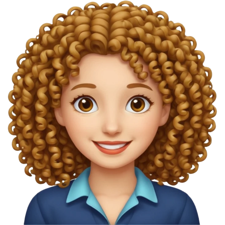 mujer con rulos en la cabeza emoji