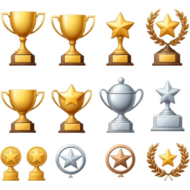 Awards and prizes emoji