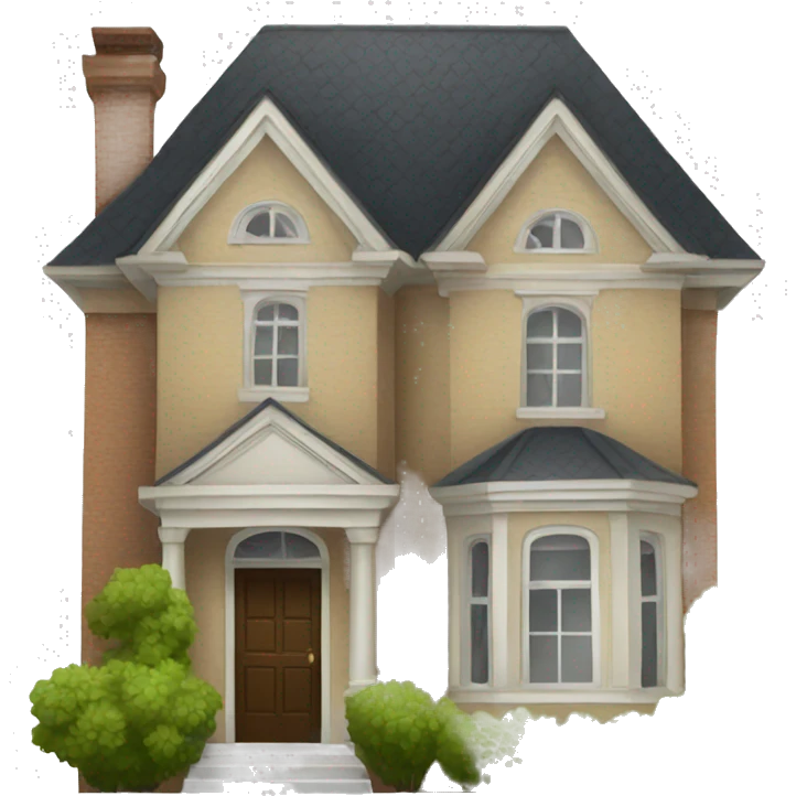 Elegant house emoji