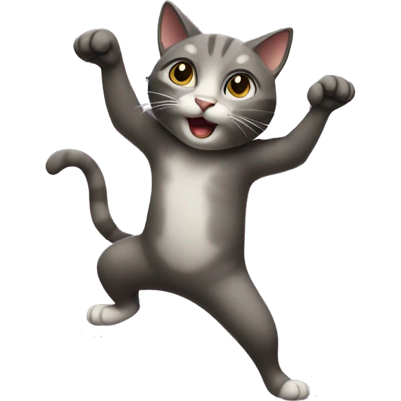 cat dancing emoji
