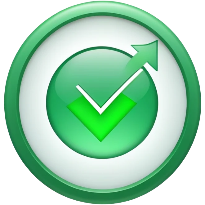 check mark in green circle emoji