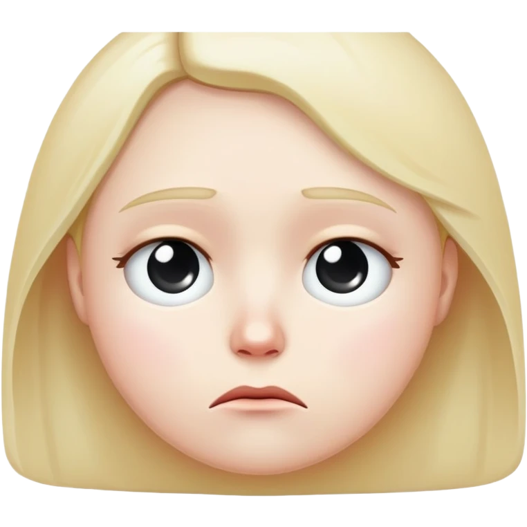 sad face emoji