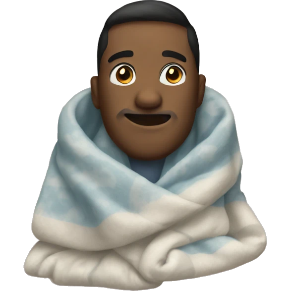 Cozy blanket emoji