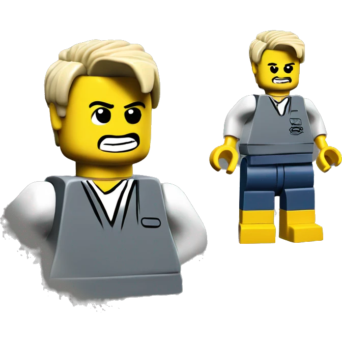 GORDON RAMSAY lego full emoji