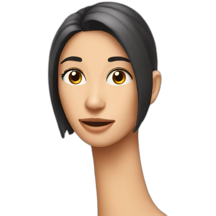 long neck karen emoji
