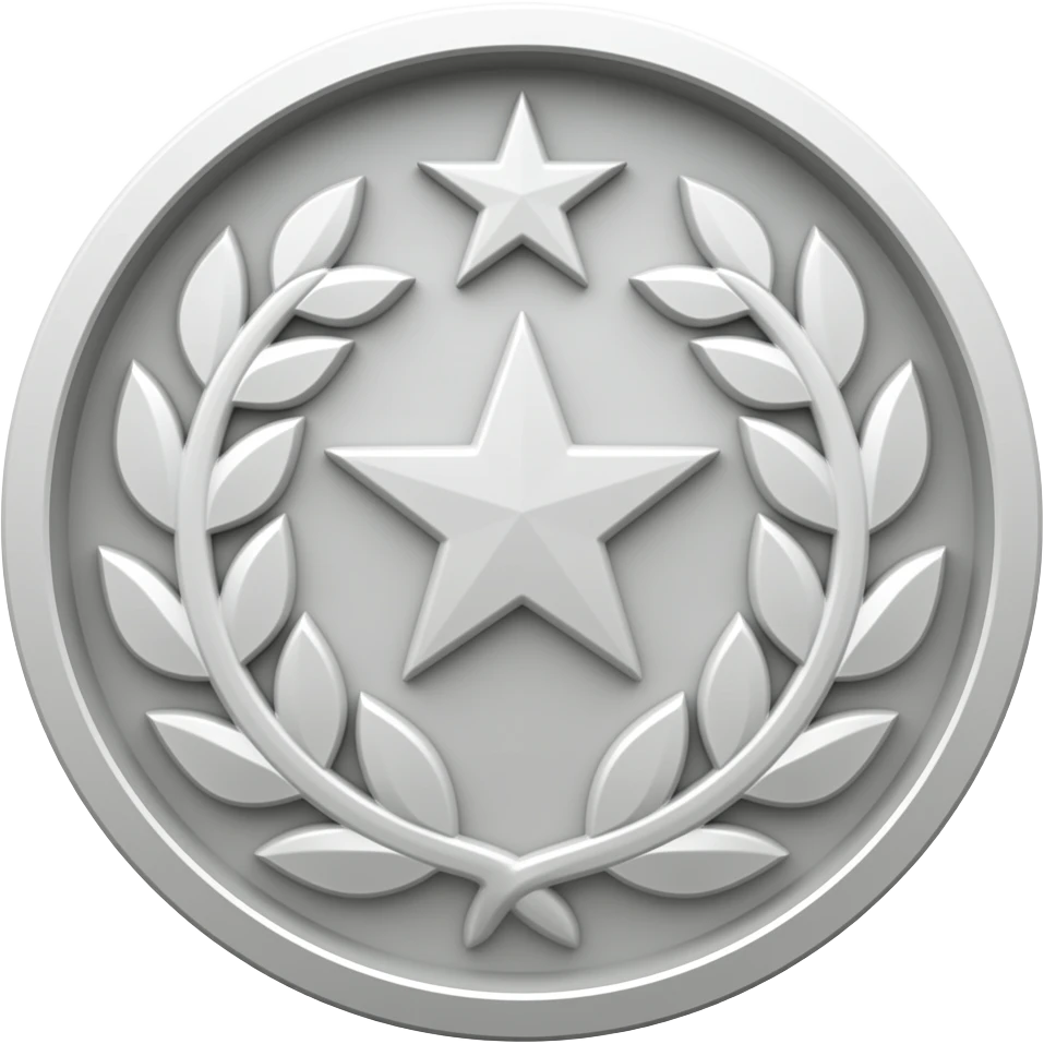 i want silver medal for the first position emoji