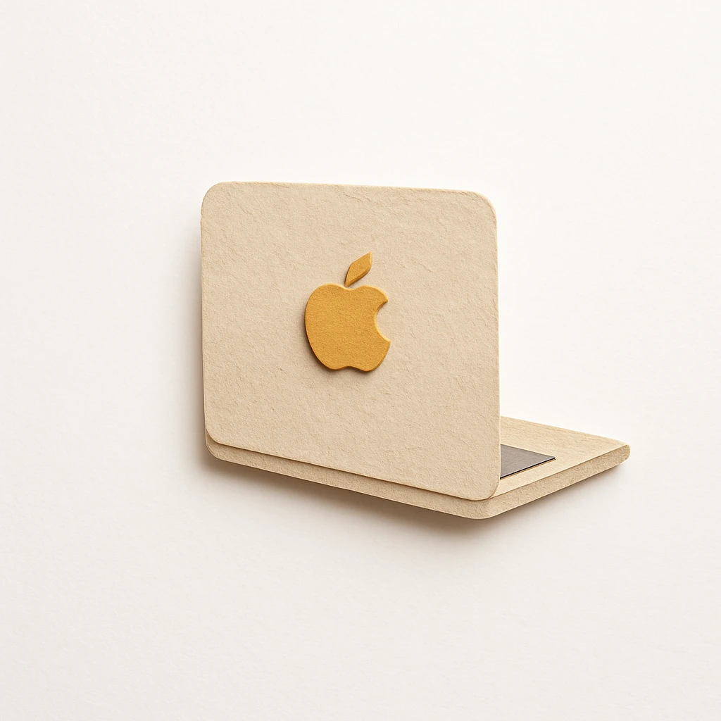 beige macbook laptop emoji
